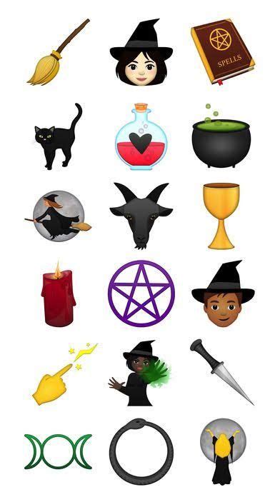 Wiccan emojis